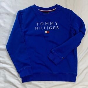 Tommy Hilfiger Kids Blue Crewneck Sweatshirt